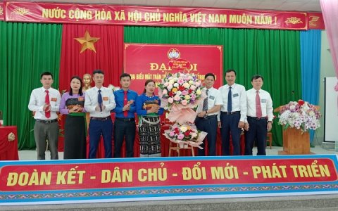 Đại hội Mặt trận Tổ quốc Việt Nam xã Trung Tiến, nhiệm kỳ 2024-2029 thành công tốt đẹp