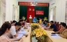 UBND xã Trung Tiến tổ chức Hội nghị triển khai kế hoạch tham gia lễ hội Mường Xia năm 2024