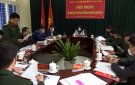 Đảng ủy Quân sự huyện Hội nghị ra Nghị quyết lãnh đạo thực hiện nhiệm vụ năm 2022